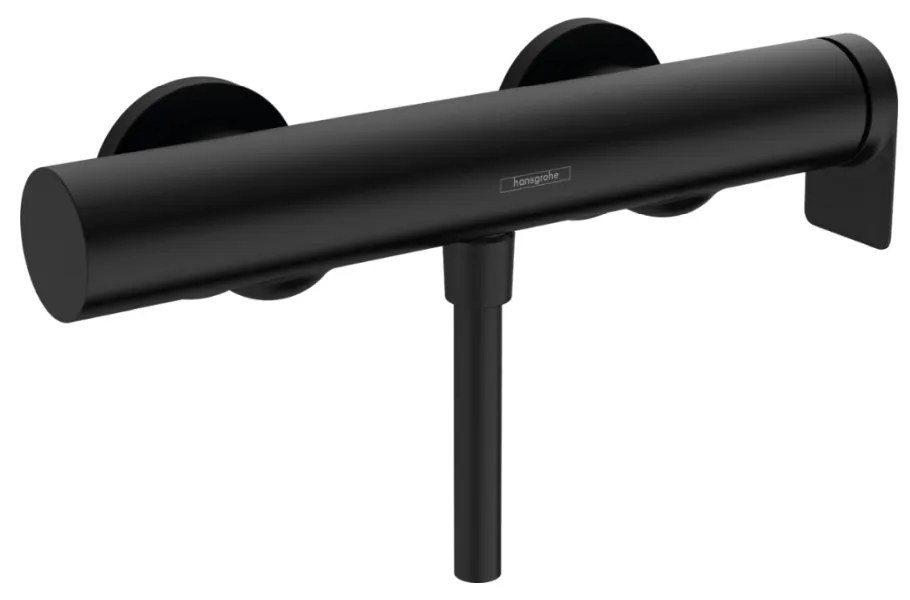 Baterie de dus, negru mat Negru mat