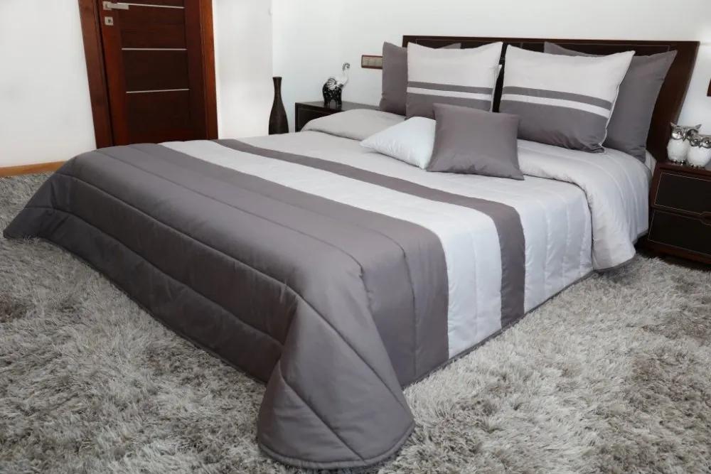 Cuverturi de pat de lux în culorea gri Lăţime: 240 cm | Lungime: 240 cm