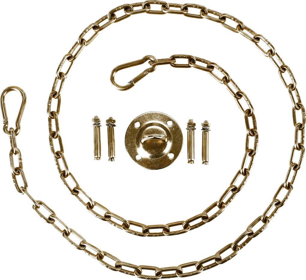 Scaun suspendat, transparent/ auriu/ gri, BUBBLE NEW TIP 1