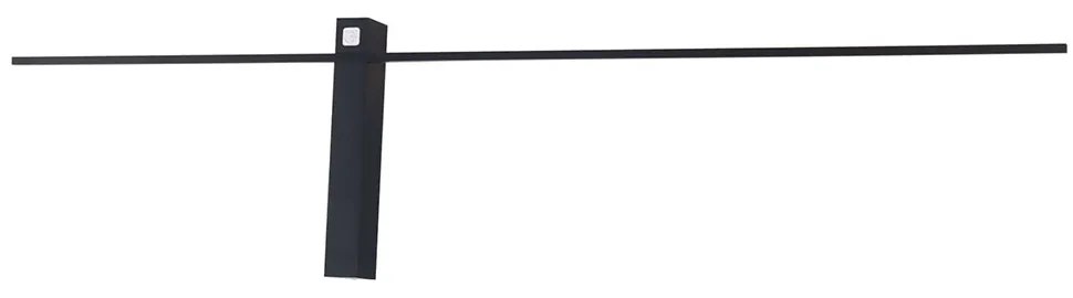 Aplica de perete LED SABRE negru, 91cm W0283 MX