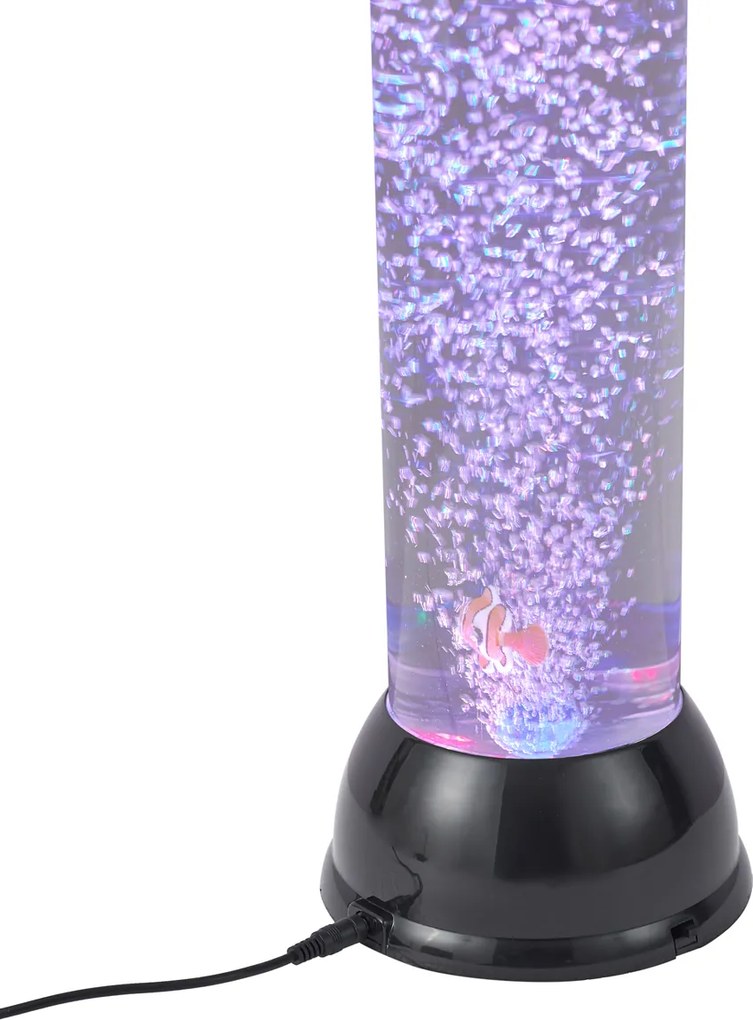 Tub cu bule negru 90cm incl. LED RGB - Zoop