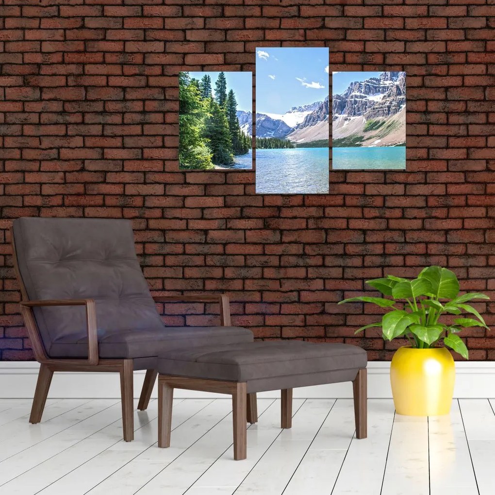 Tablou - Lac Alpin (90x60 cm)