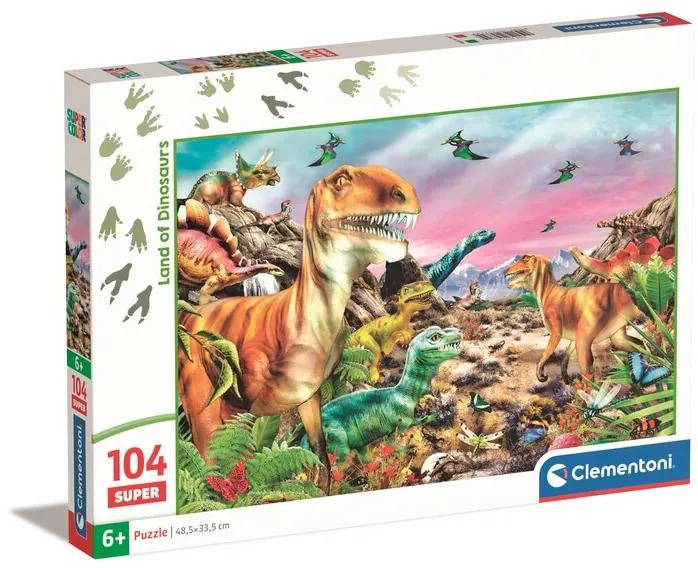 Puzzle Super - Noli - Land of Dinosaurs