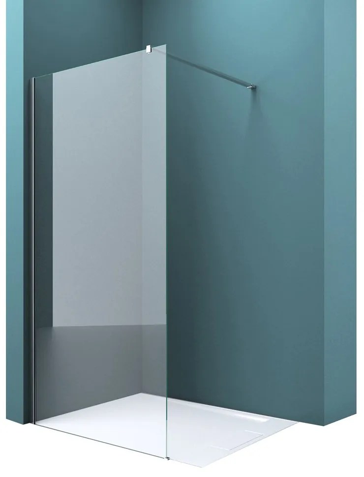 Paravan de dus tip Walk-in crom Rune Syn 80x200 cm