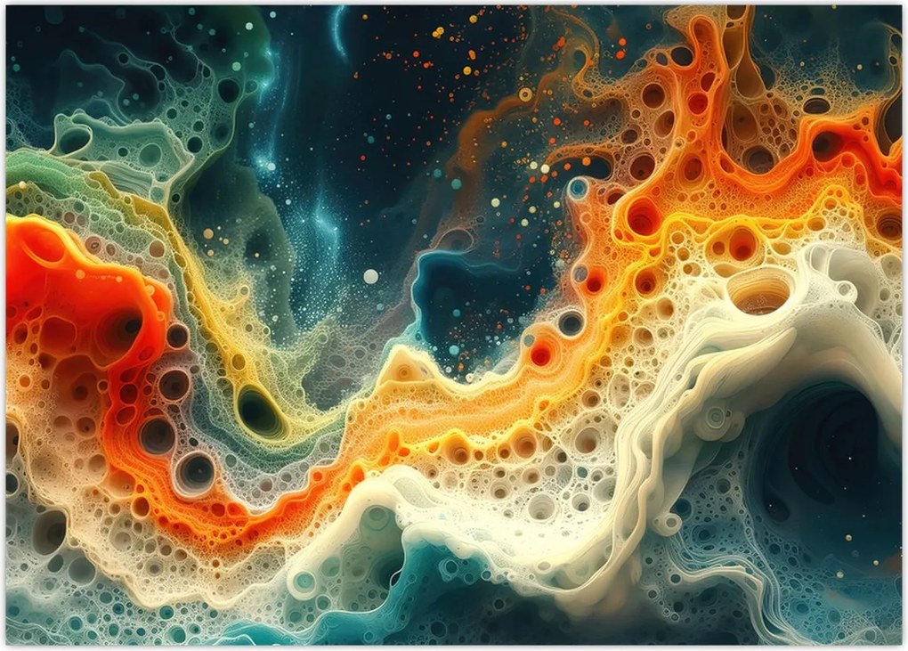 Tablou - Abstracție modernă (70x50 cm)