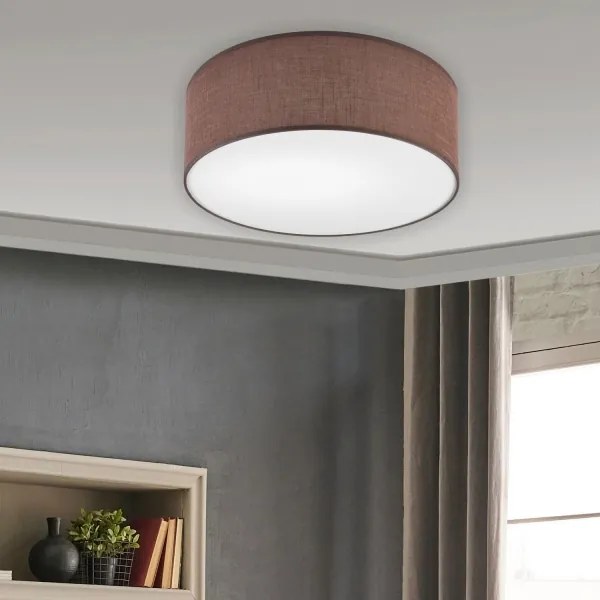 Plafonieră LED Brilagi SIRIJA LED/12W/230V d. 35 cm maro