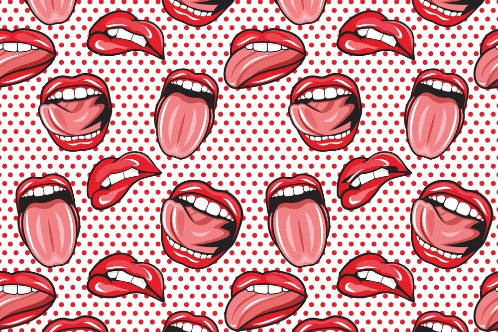 Tapet în stil pop art