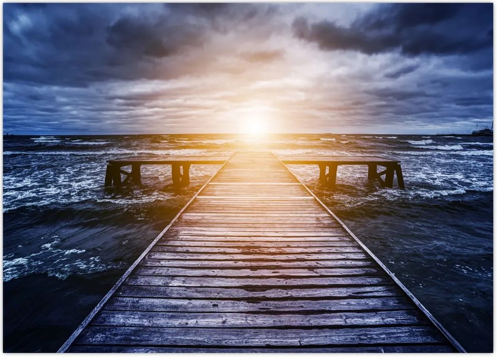 Tablou cu mol însorit (70x50 cm)