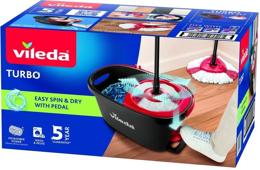 Set găleată și mop Vileda Turbo