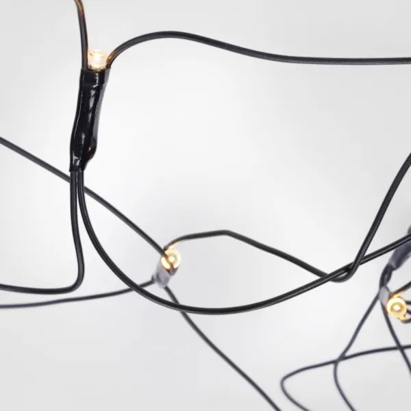 Brilagi - Perdea luminoasă LED pentru exterior, 160 LED, 7 x 2 m, IP44, alb cald