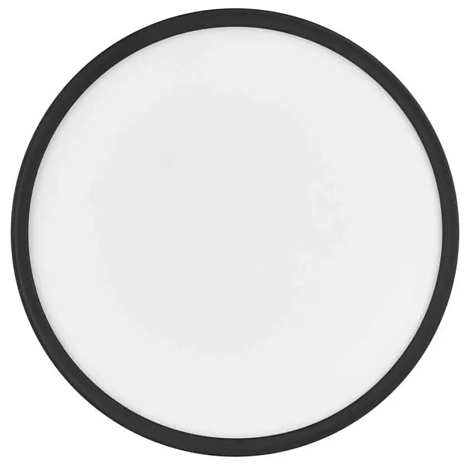 Plafonieră LED FLORI LED/22W/230V 4000K negru d. 42 cm