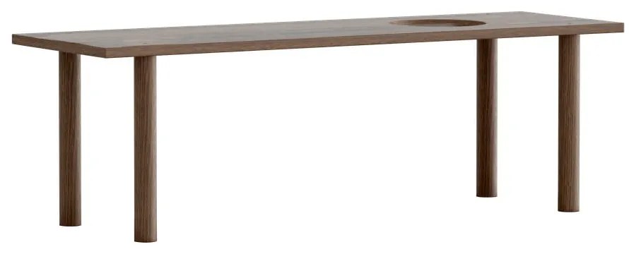 Componentă pentru un sistem modular de rafturi maro cu aspect de lemn de stejar 110x35 cm Stories – UMAGE