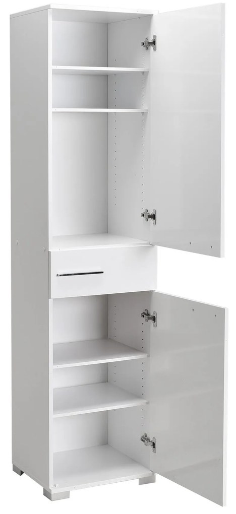 Dulap cu rafturi Adronetta (alb). 1108582