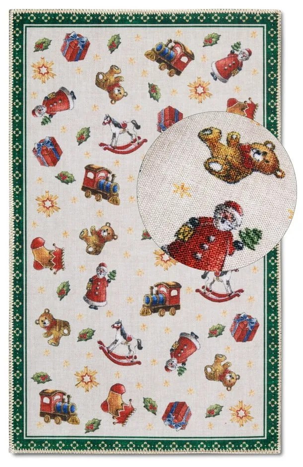 Covor verde 50x80 cm cu model de Crăciun Green Christmas – Villeroy&amp;Boch