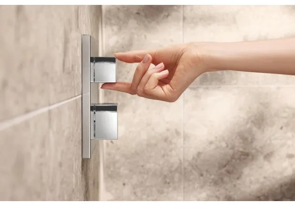 GROHE 34879000 - Sistem de duș încorporat PRECISION CUBE 310 × 310 mm, crom