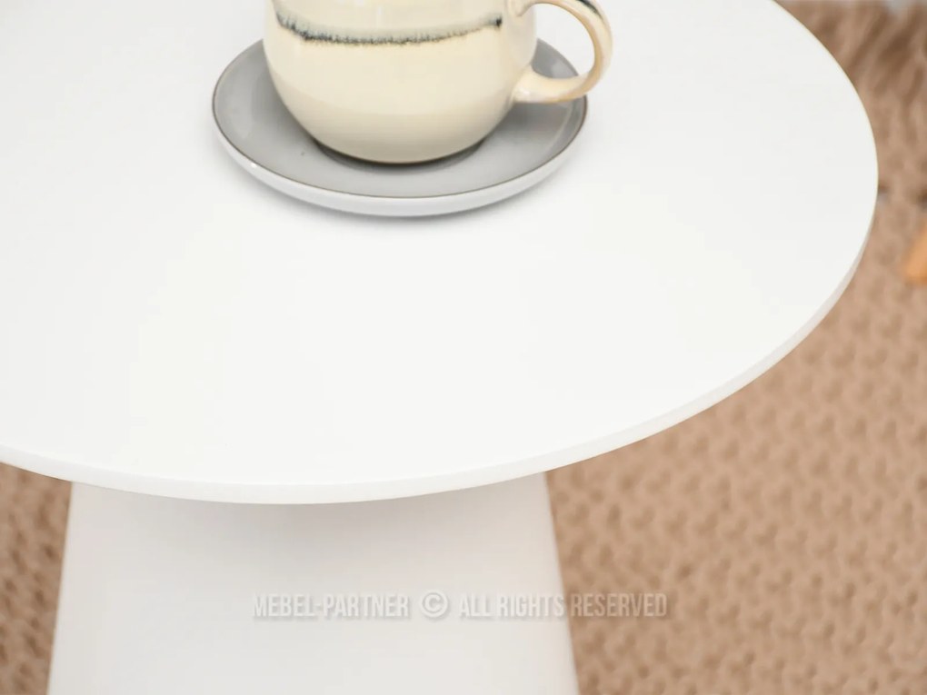 Măsuță de cafea Otava 45 (alb). 1111669
