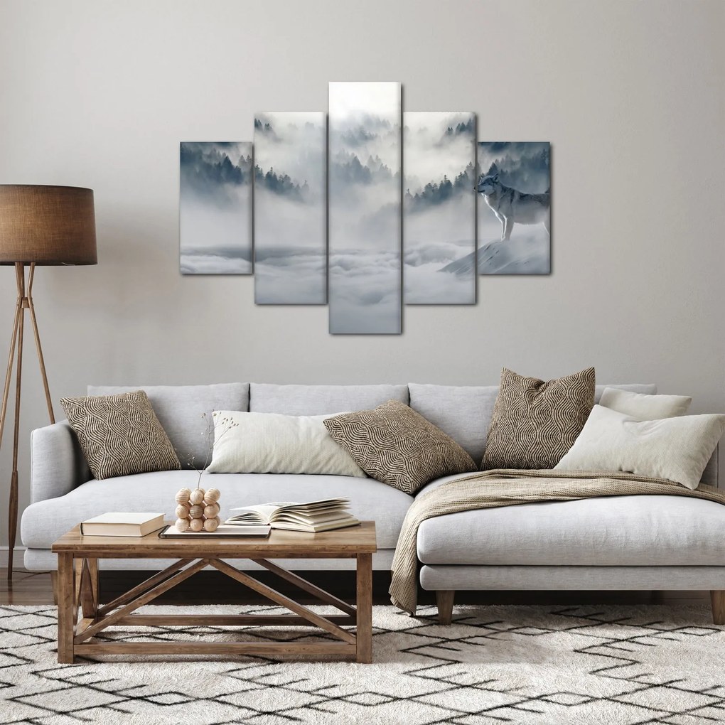 Tablou cu lupi (150x105 cm)