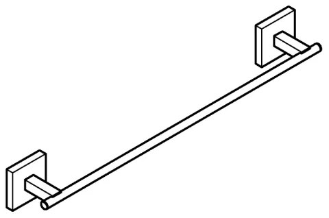 GROHE 40987000 - Suport pentru prosoape START CUBE 450 mm crom lucios