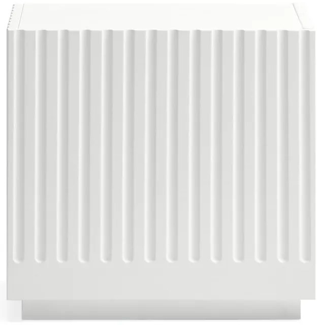 Noptieră albă Doric – Teulat