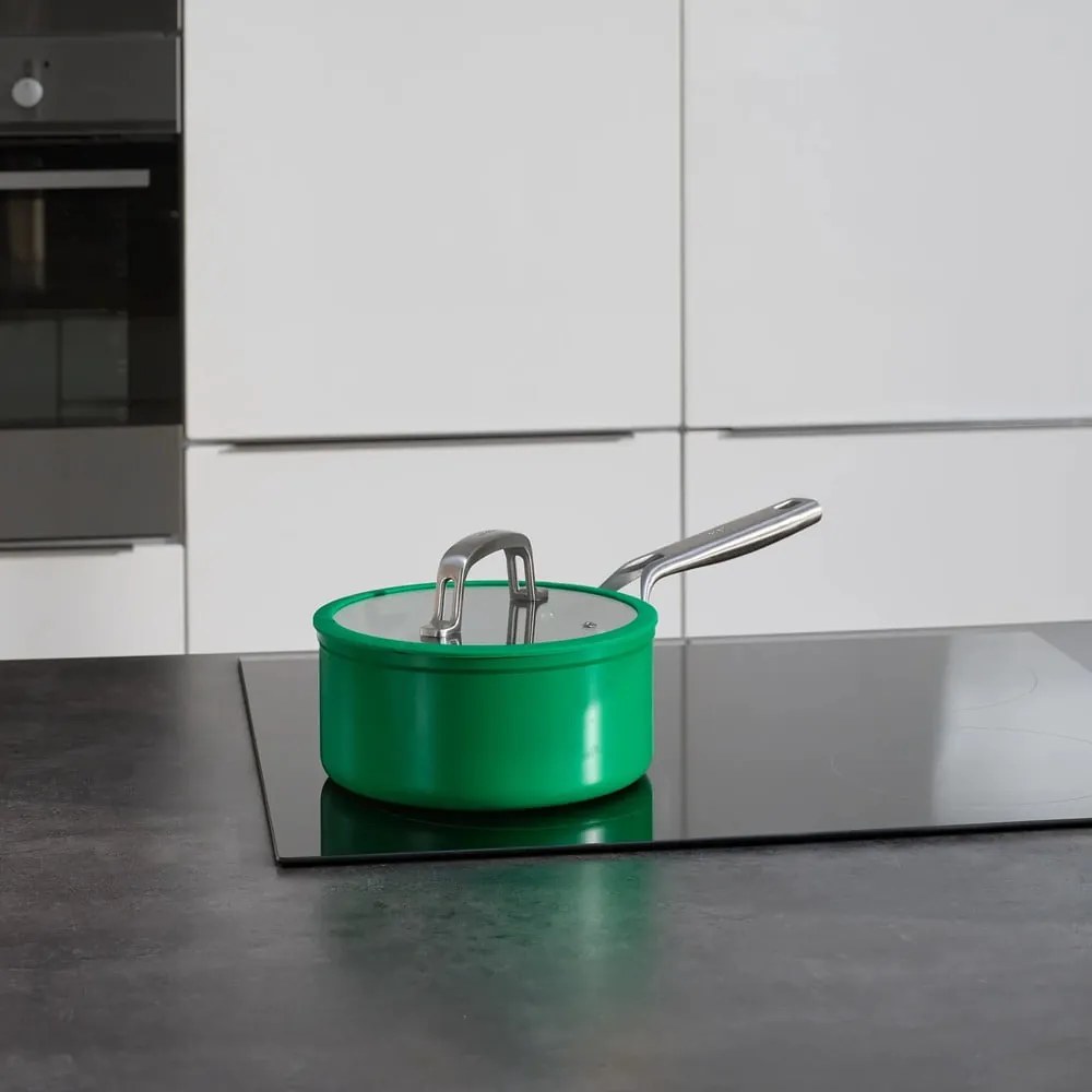 Oală cu capac/cu suprafață ceramică 2,4 l adecvată pentru plita cu inducție Meda 3.0 – FABINI