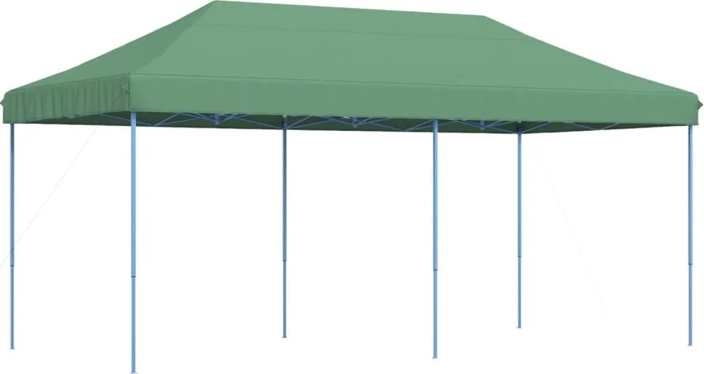 vidaXL Cort de petrecere pliabil Pop-Up, 580x292x315 cm, verde