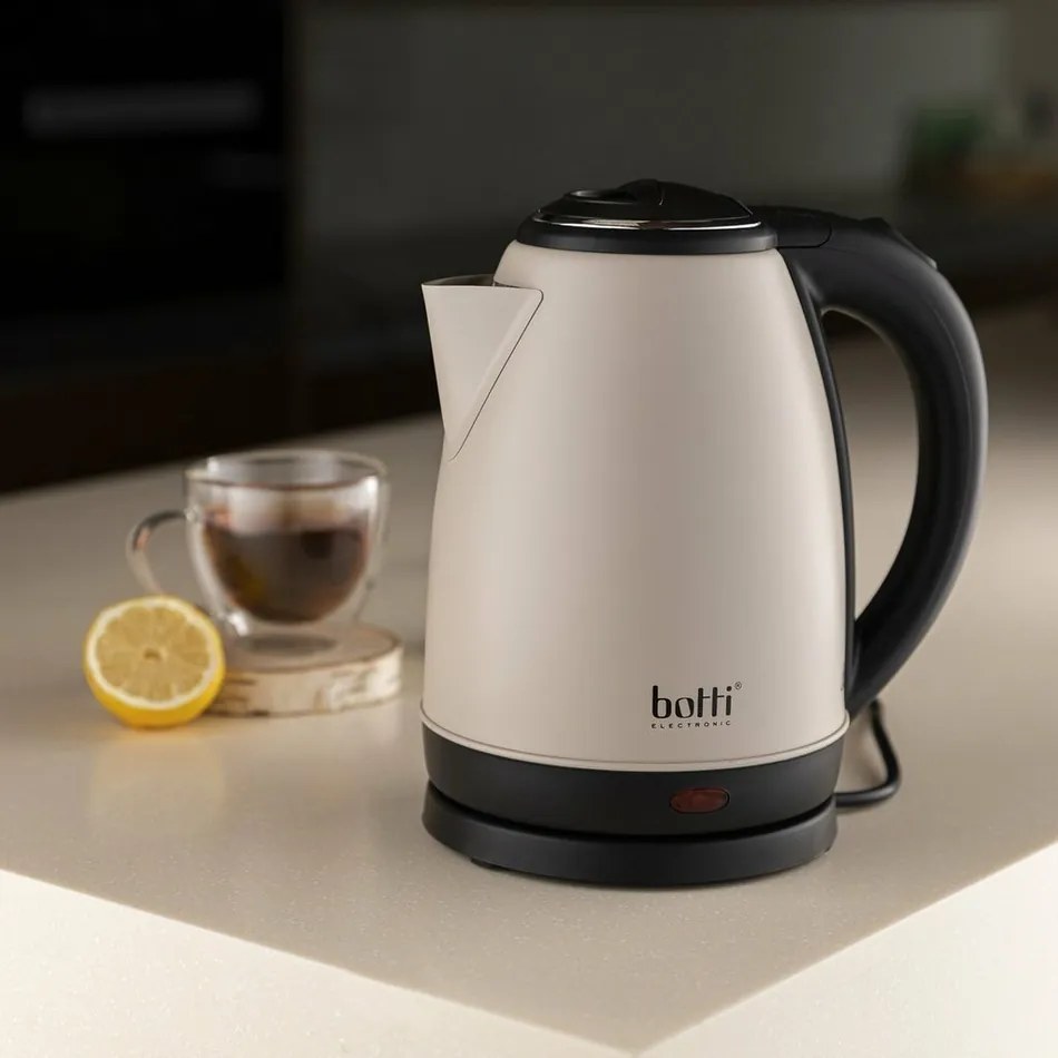 Botti Ceainic electric Victor 1,7 l, bej