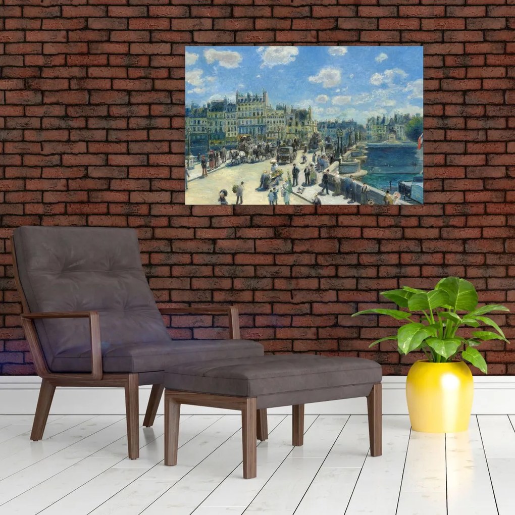 Tablou - Auguste Renoir, Pont Neuf, Paris, reproducere (90x60 cm)