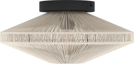 Eglo 43998 – Plafonieră MIDSUMER, 1 x E27/40 W/230 V, Ø 38 cm, crem