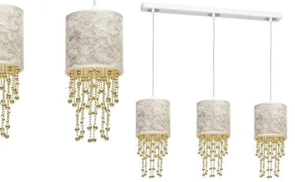 Lustră pe cablu ALMERIA 3xE27/60W/230V