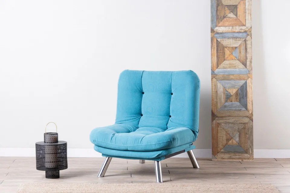 Canapea cu 1 Loc Misa Solo, Turquoise