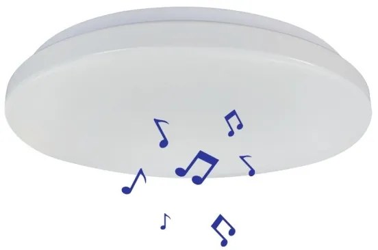 Plafonieră LED RGB dimabilă cu difuzor Prezent 70013 BLISS LED/50W/230V + telecomandă