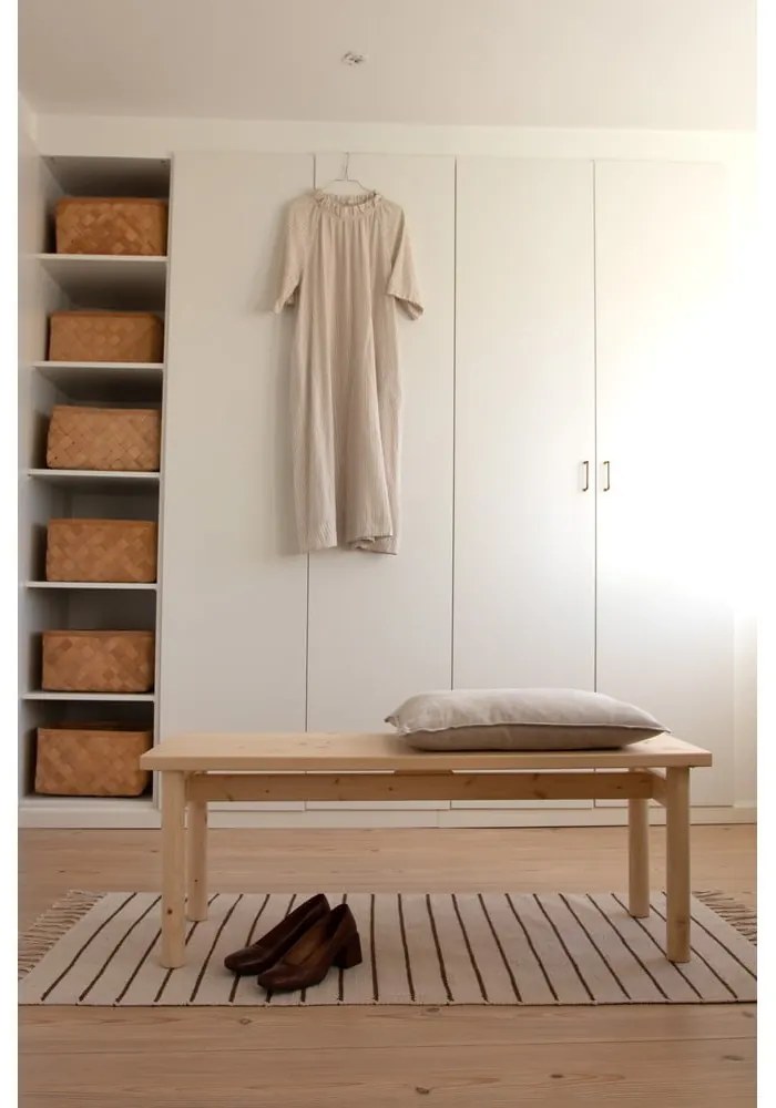 Bancă din lemn de pin natural Pace – Karup Design