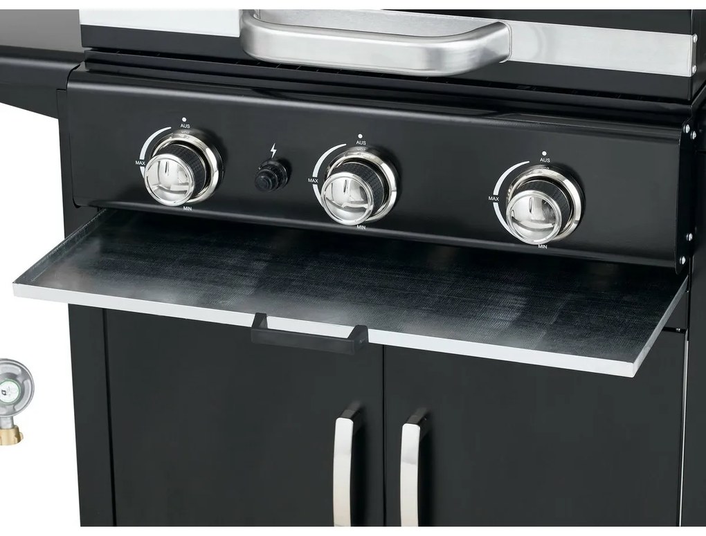 Tepro 3152 Grătar cu gaz Mayfield 3, 3 arzătoare,127 x 58 x 103 cm