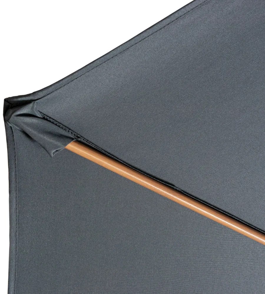 Roma D antracit parasol de grădină