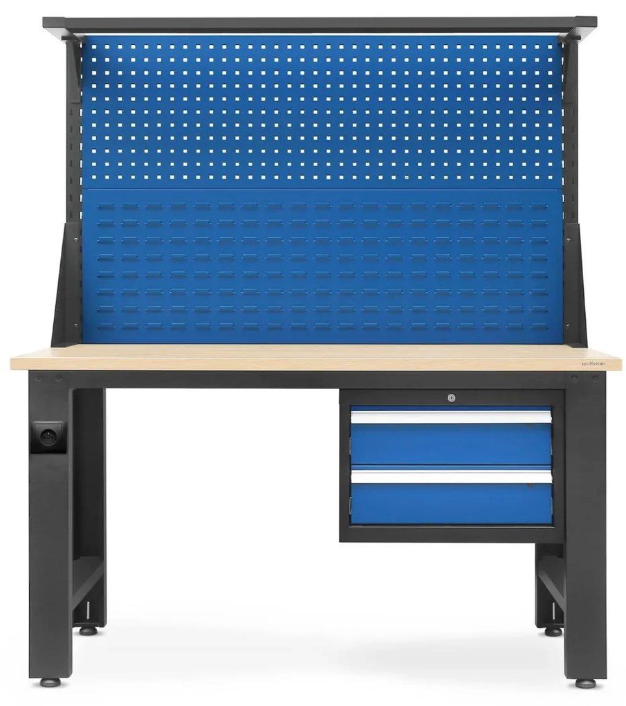 Banc de lucru Logan antracit-albastru