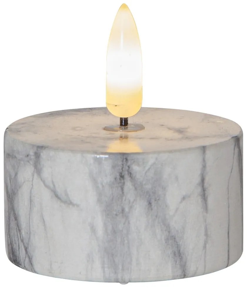 Lumânări LED 2 buc. (înălțime 6 cm) Flamme Marble – Star Trading