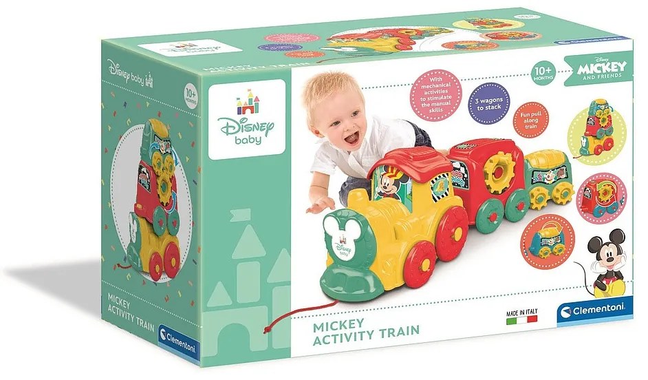 Disney Mickey Choo Choo tren de dezvoltare a abilităților Clementoni