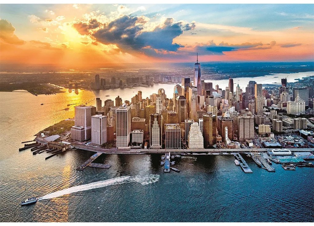 Orașe Sunset Puzzle New York 500 piese Clementoni