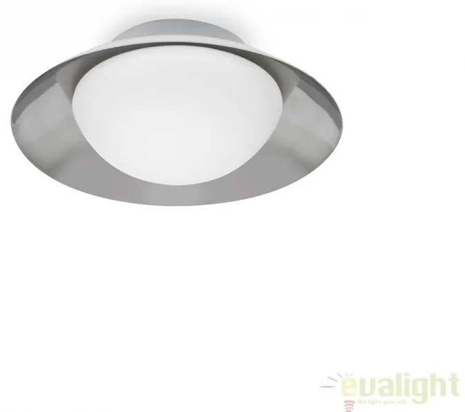 Plafoniera LED moderna SIDE G9 nickel/alb 62133