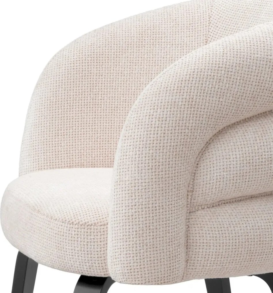 Scaun design elegant LUX Novelle, Lyssa off-white