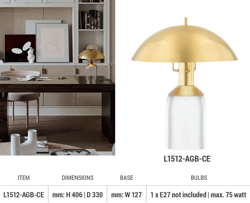 Veioza, lampa de masa design modern BAYSIDE
