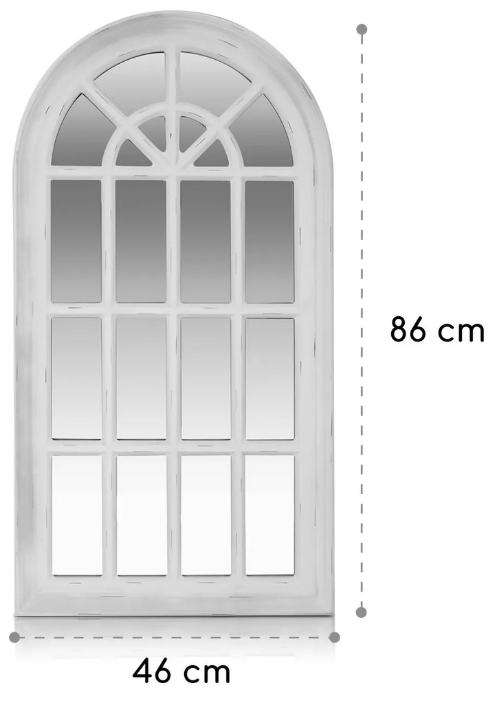 Savile Oglindă gream francez Rama din lemn 86 x 46 cm