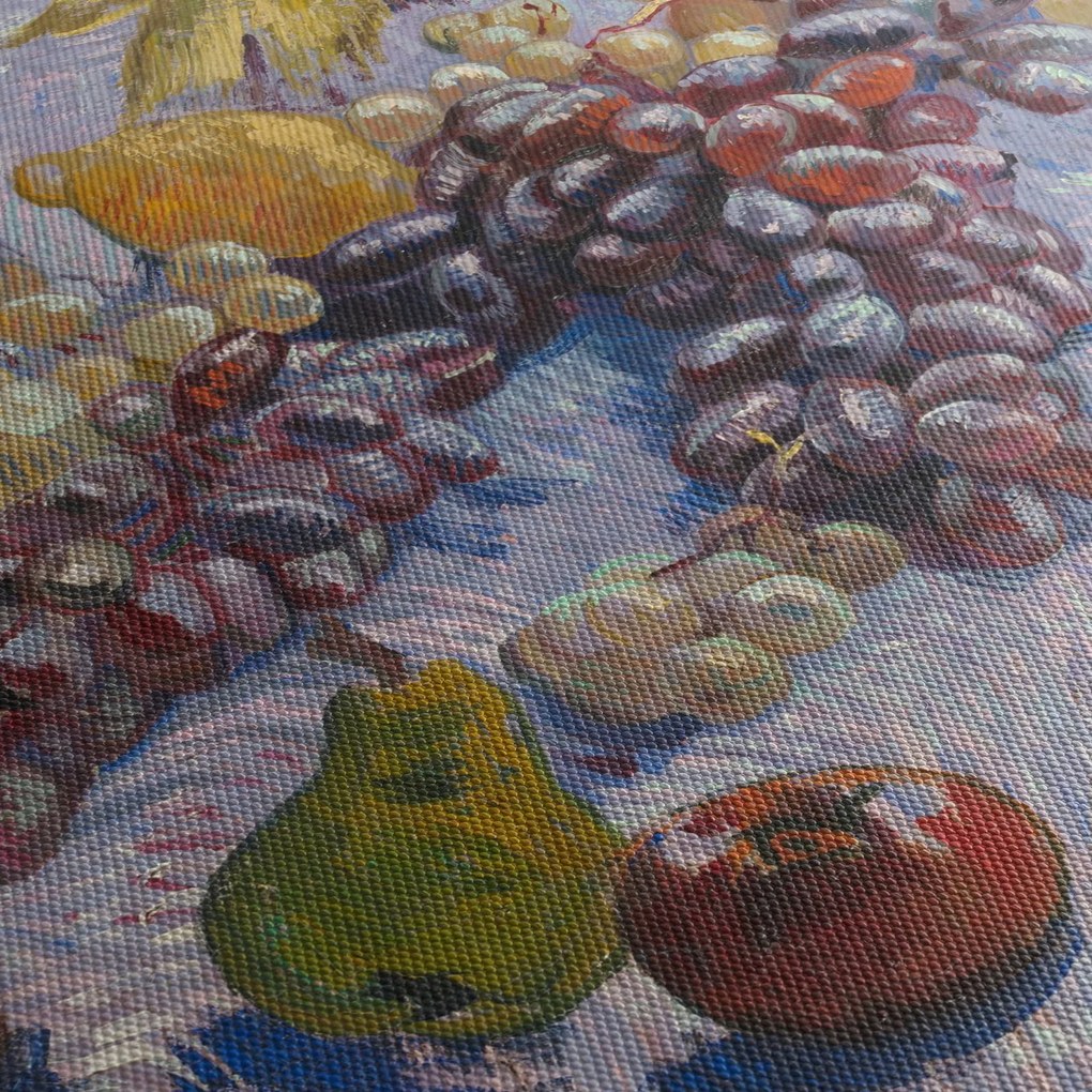Tablou - Vincent van Gogh, Grapes, Lemons, Pears, and Apples, reproducere (120x50 cm)