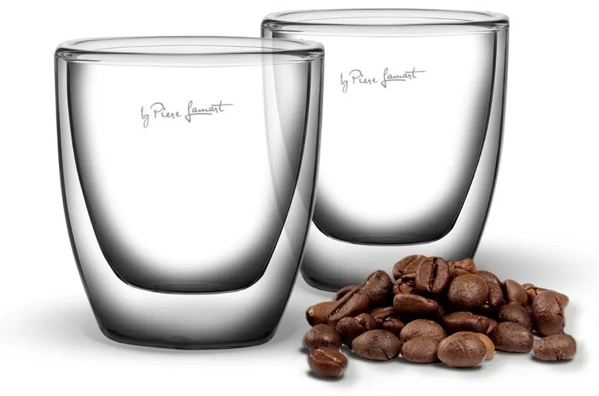 Lamart LT9009 set de pahare Espresso Vaso, 80 ml,2 buc