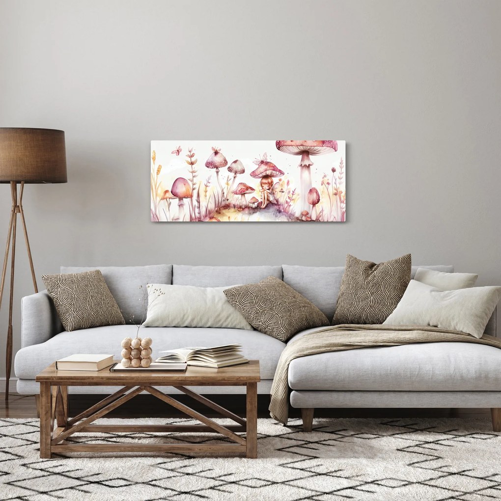 Tablou - Zâna Roz (120x50 cm)