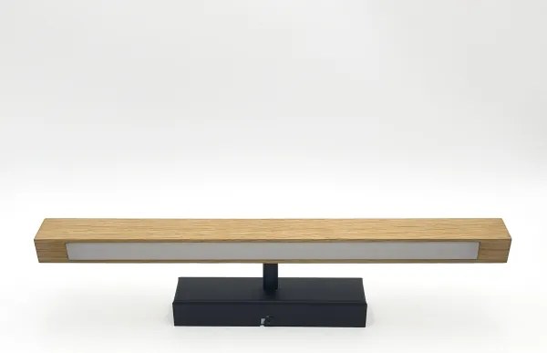 Lampă LED pentru tablouri VERDE LED/5,5W/230V 3000K 46 cm stejar/negru