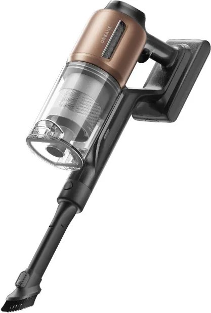 Aspirator vertical fara fir Dreame Z20 VZV16A, 715 W, 250 AW, 140.000 rpm, 3 viteze, 0,6 L, 90 min, HEPA H14, LED, Motor fara perii, Negru