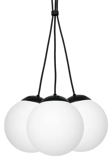 Suspensie LIMA Milagro Modern, E14, Negru, MLP6523, Polonia