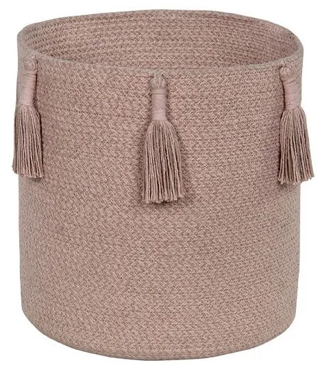 Coș de depozitare din material textil ø 30x30 cm Woody – Lorena Canals