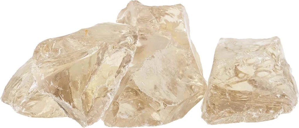 vidaXL Pietre de Grădină Auriu 12 cm Sticlă